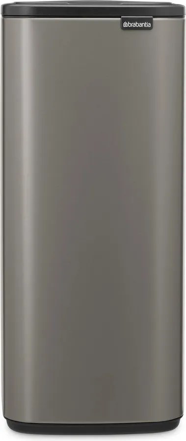 Szürke acél érintésre nyíló szemetes 30 l Bo Touch – Brabantia