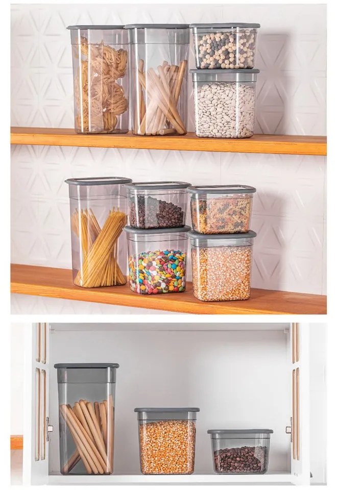 Élelmiszertartó doboz szett 18 db-os Fresco – Hermia