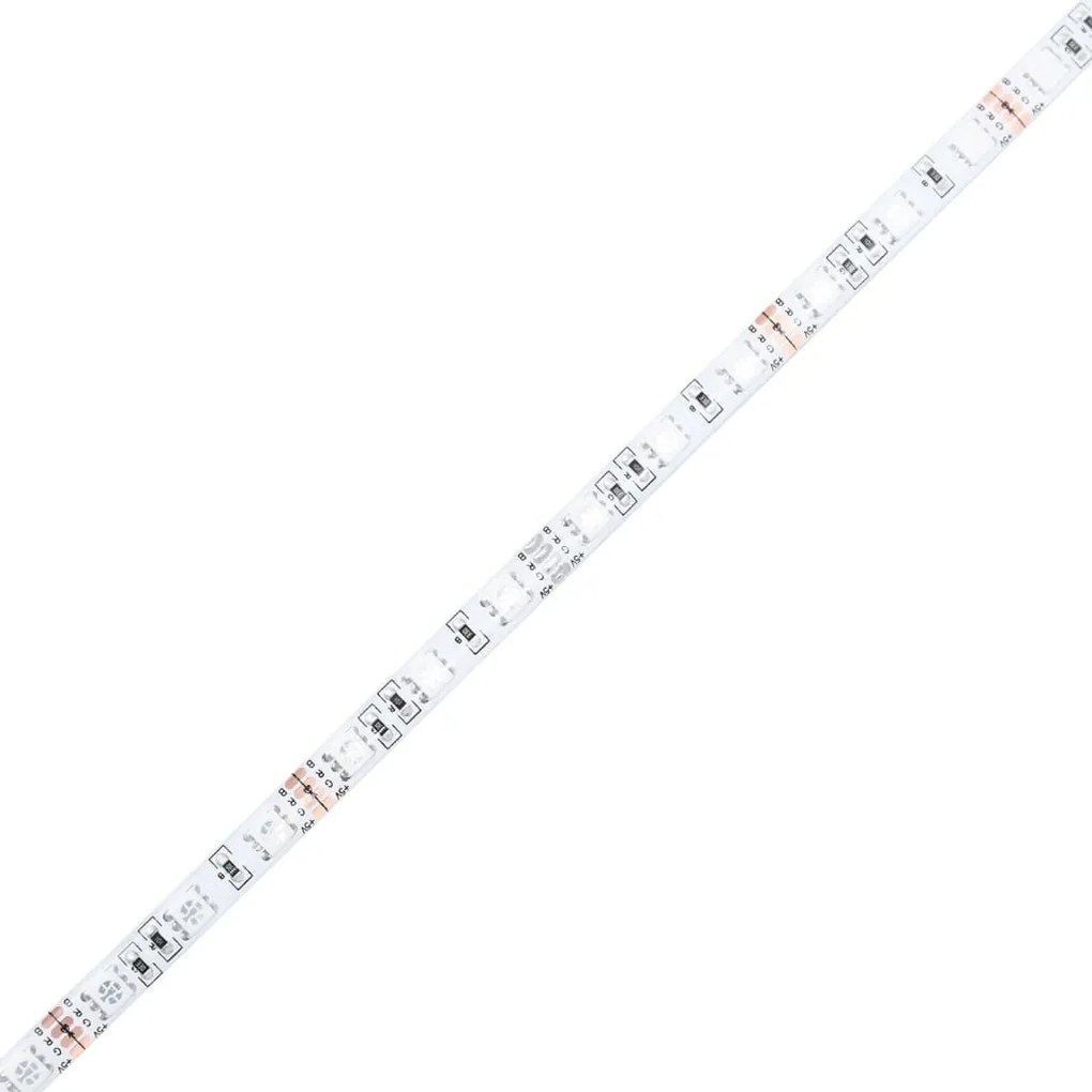 füstös tölgy szerelt fa tálalószekrény LED-del 77 x 34 x 100 cm