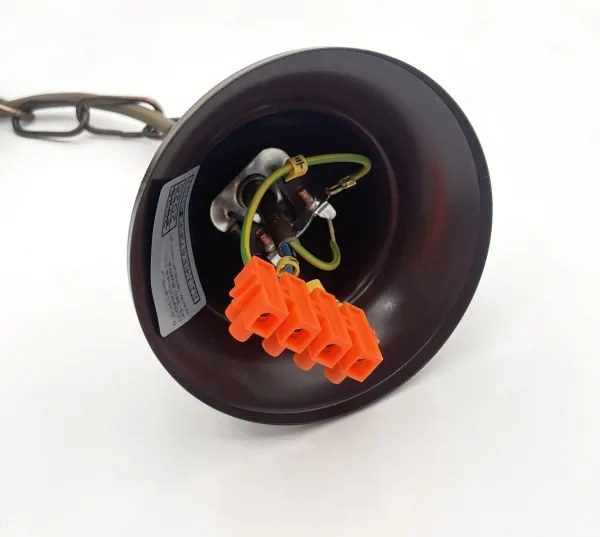 ANTON láncos csillár 5xE14/15W/230V bronz