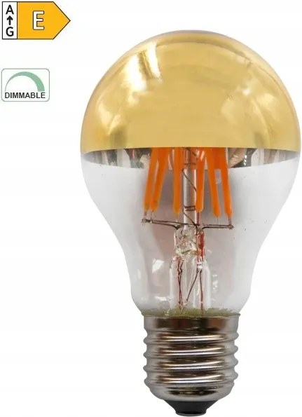 Led izzós tükörkörte A60 8W/230V/E27/ 2700K/900Lm/180°/DIM