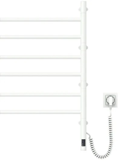 Elektromos törölközőszárító ARABESQUE 196W/230V, 81,8 cm, IP44, fehér