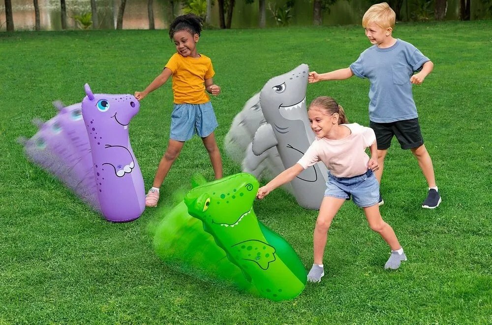 Bestway Krokodil felfújható bokszzsák, 89 cm