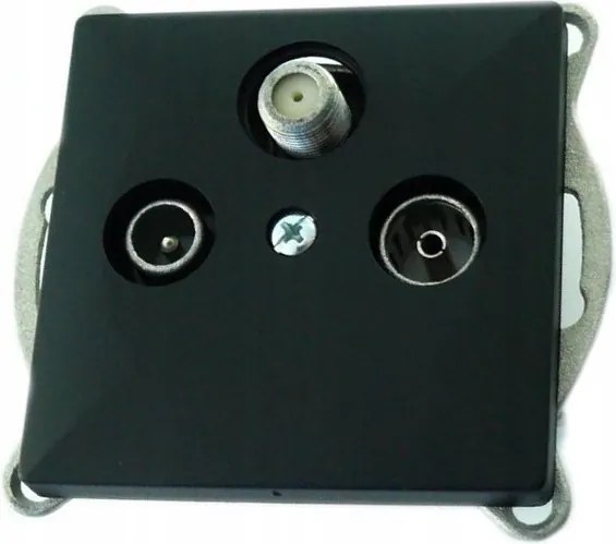 Abex Gyöngy fekete matt műholdas aljzat