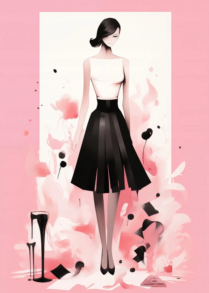 Poszter 50x70cm Pasztell Love