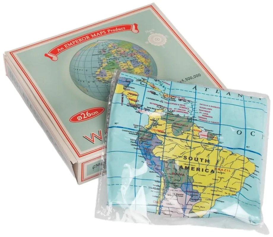 World Map felfújható földgömb - Rex London
