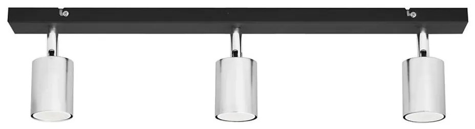 LED Spotlámpa TUNE 3xGU10/4,8W/230V matt króm/fekete