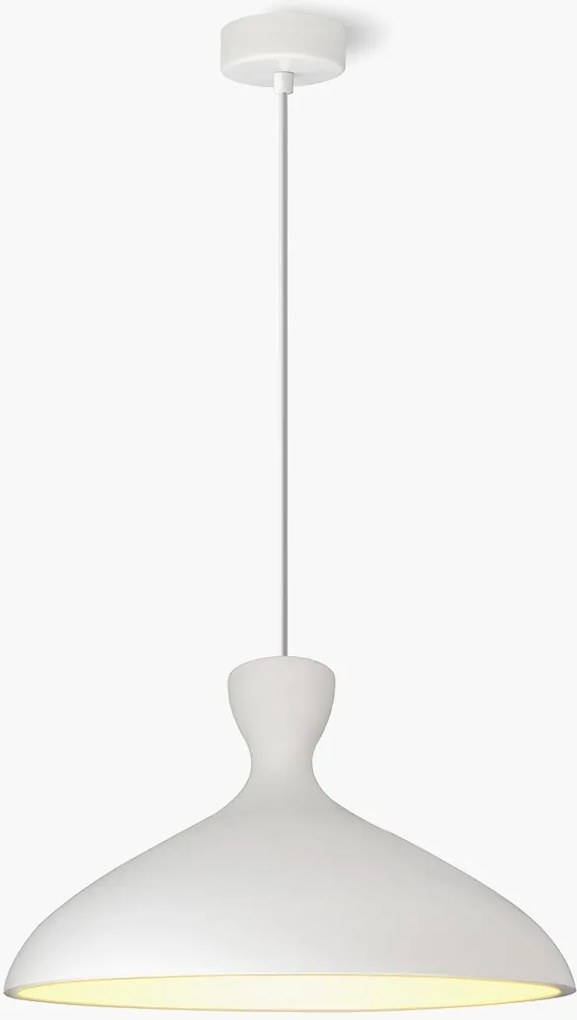 Függő Lámpa Lumatix Shaula Fehér Gipsz