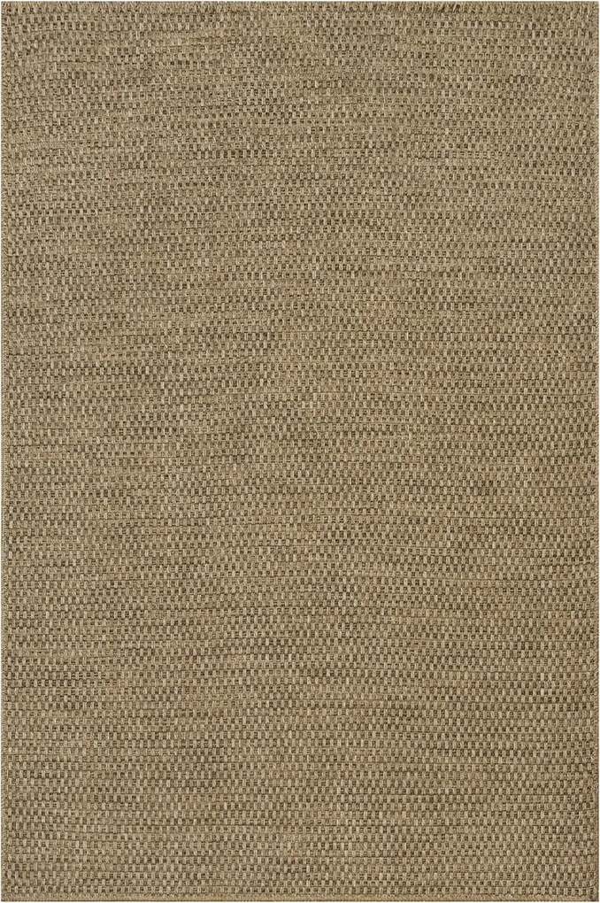 Szizál Csúszásgátló Szőnyeg Bézs Rácsos Zsinór Erkélyre Ella 160x230 cm