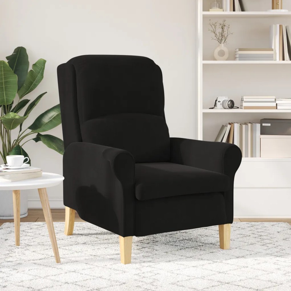 Fekete Karosszék Fekete Szövet, Fa Standard Ergonomikus