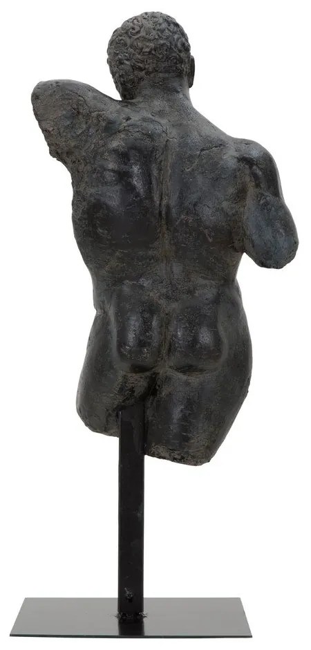 Museum Man fekete dekorációs szobor - Mauro Ferretti