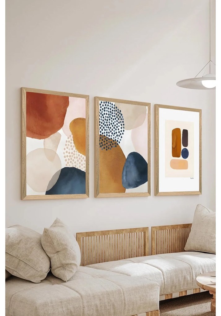 Dekoratív falikép szett (3 db), Artsycllct2