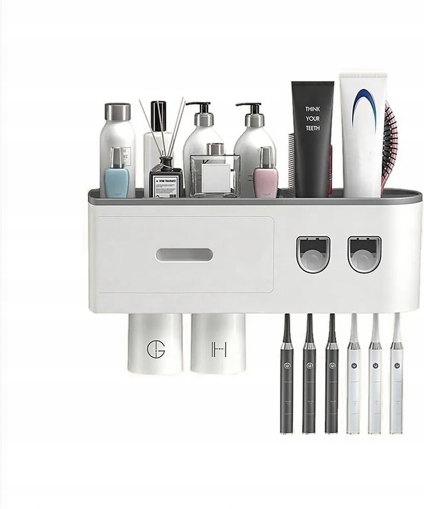 Fali Fogkefe Tartó Automata Fogkrém Adagolóval 5