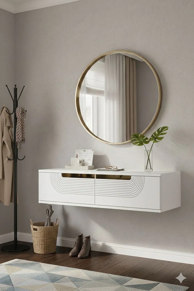 Meyra 120 - White, Gold