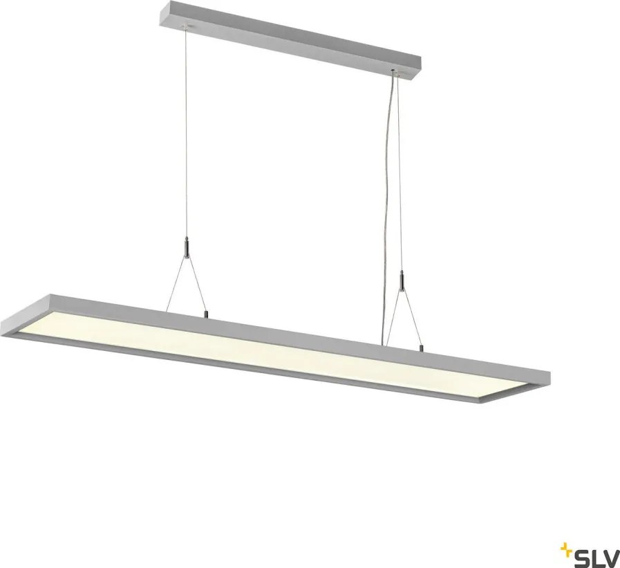SLV 1006345 WORKLIGHT Modern Led Függesztett Lámpa Ezüst LED IP20