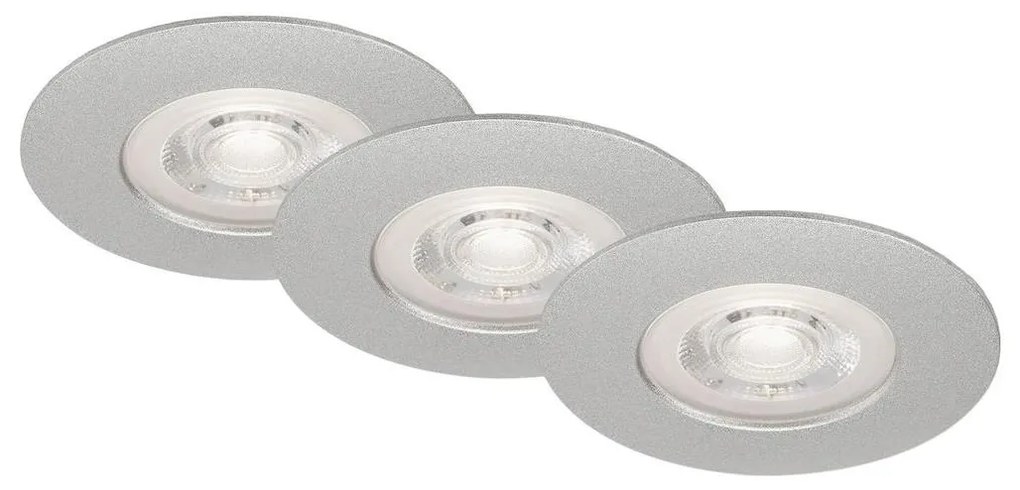 Briloner - KÉSZLET 3x LED Dimmelhető fürdőszobai lámpa LED/4,9W/230V IP44