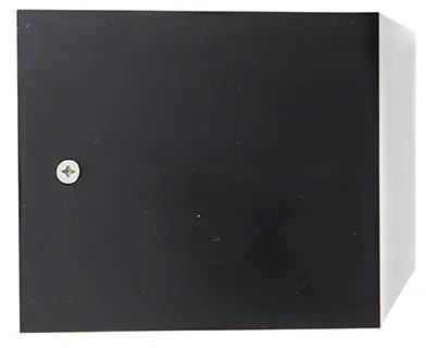 Okos modern fali lámpa fekete IP65 WiFi-vel A60 - Houks