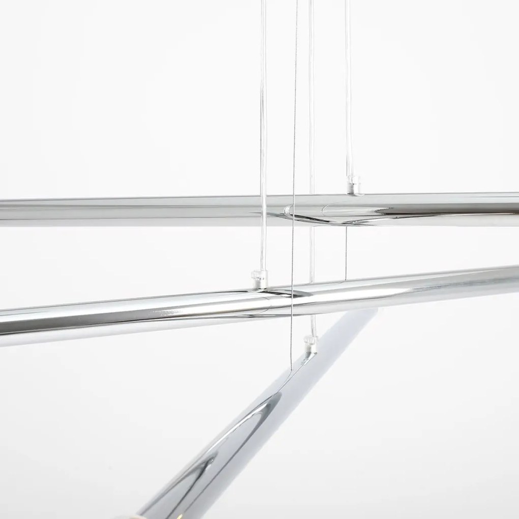 ALDEX 1072K4 TUBO Modern Led Függesztett Lámpa Króm E14 IP20