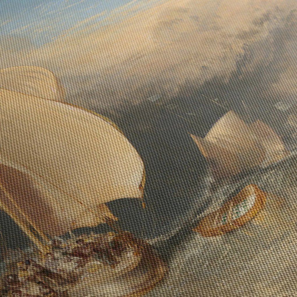 Kép - William Turner, Fishing Boats with Hucksters Bargaining for Fish, reprodukciók (90x60 cm)