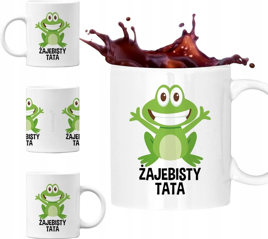 Bögre Apának Ajándék Apák Napja Békás Apa