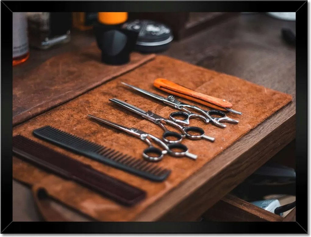 Poszterek keretben 40x30 Barber kiegészítők