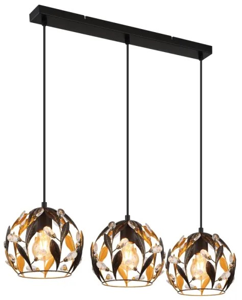 Globo 15759-3H - MIKA függőlámpa kábellel 3xE27/40W/230V