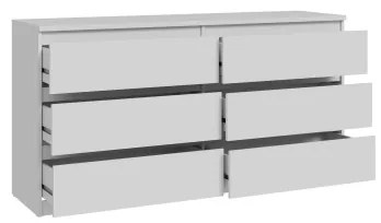 MAO fehér fiókos komód