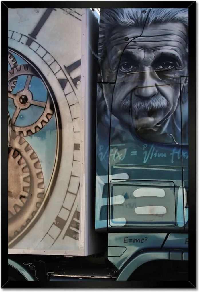 Poszterek keretben 40x60 Teherautó kamion