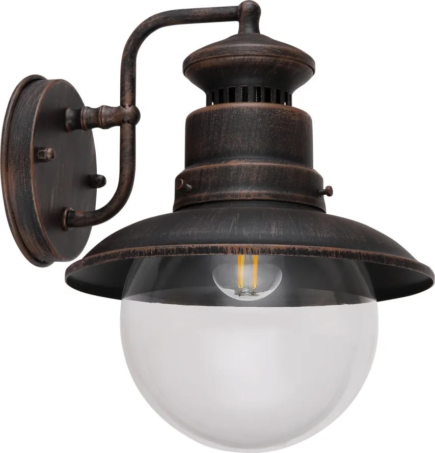 GLOBO 3272R SELLA Klasszikus Kültéri Fali Lámpa E27 IP44
