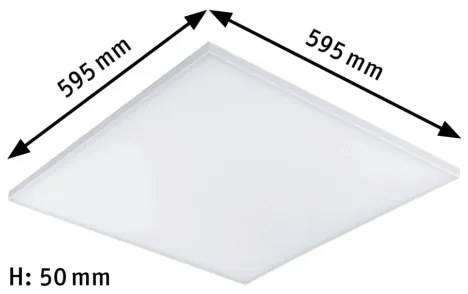 Paulmann 79822 - LED/34W Dimmelhető mennyezeti lámpa VELORA 230V
