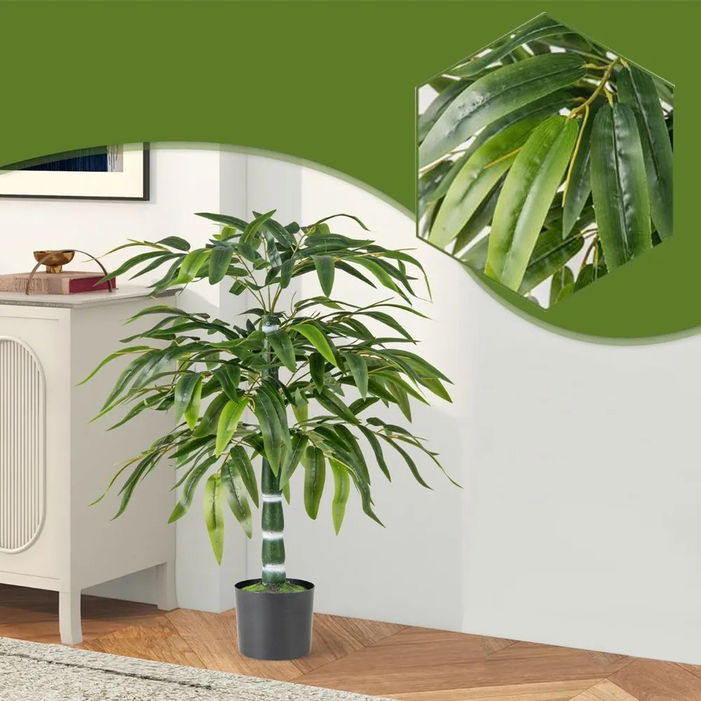 1m bambusz műnövény 2db