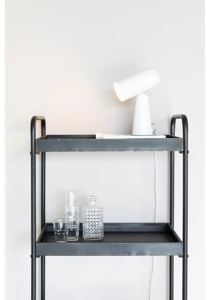 Vesper fehér asztali lámpa - White Label