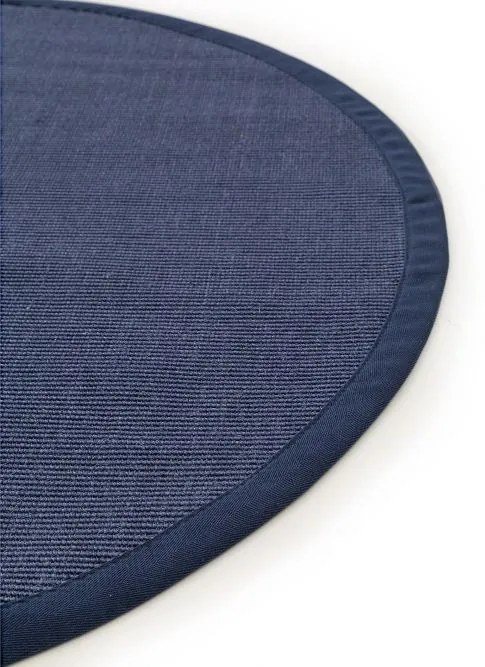Sisal szőnyeg Sana Blue ø 150 cm round
