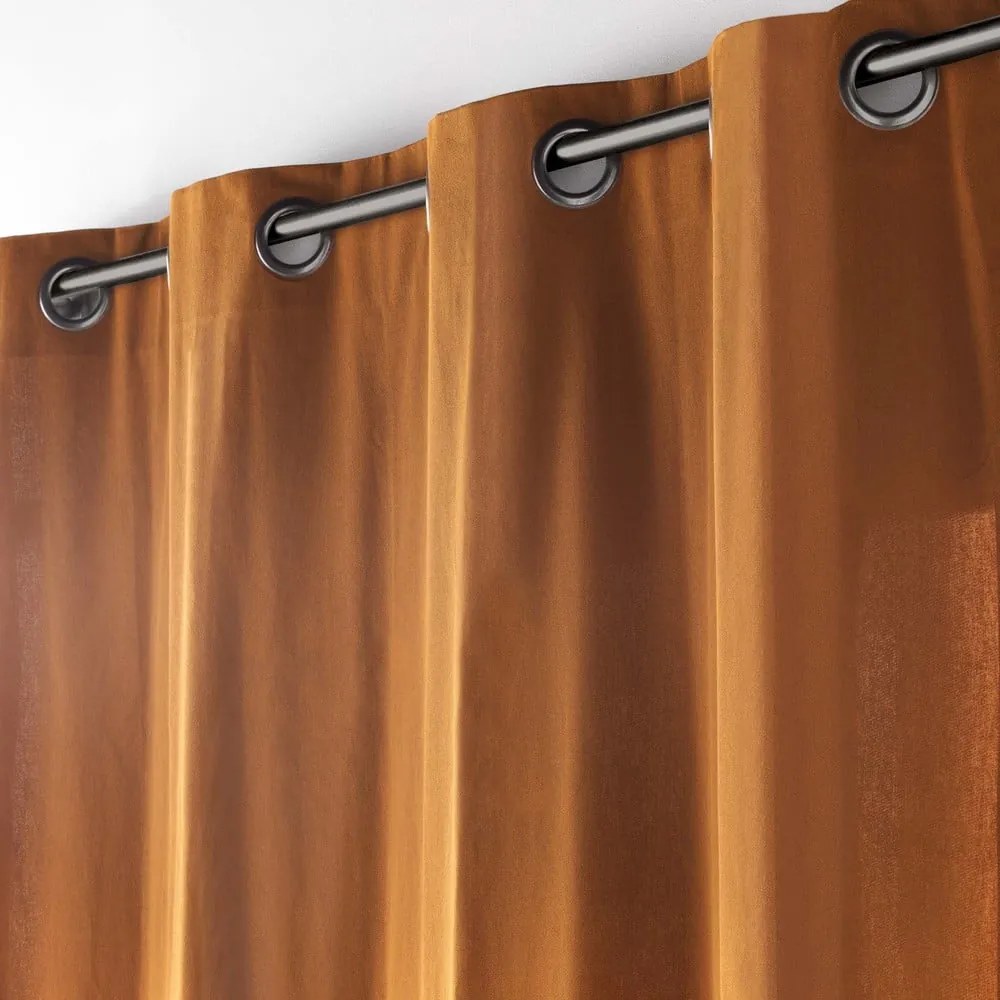 Barna függöny 135x260 cm Twily – douceur d'intérieur