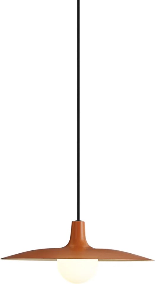 Retro függőlámpa narancssárga sínrendszerhez 1 fázisú - Slimline Panzi