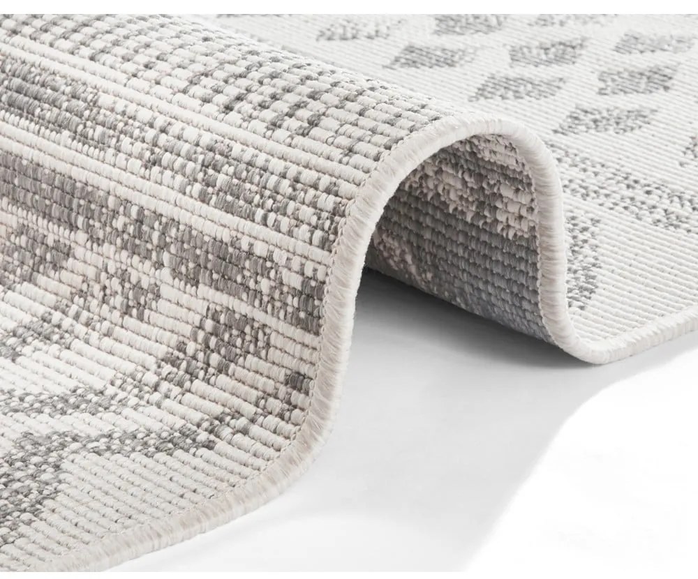 Biri szürke-krémszínű kültéri szőnyeg, 80 x 150 cm - NORTHRUGS