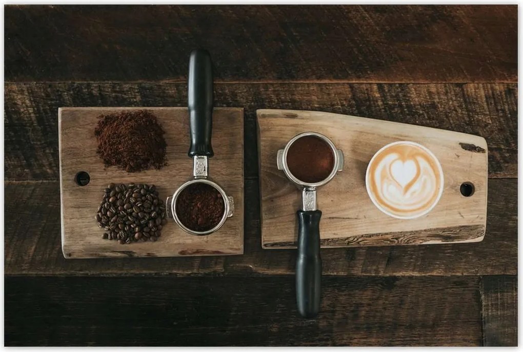 Poszterek 120x80 Kávé ínyenceknek Bronz