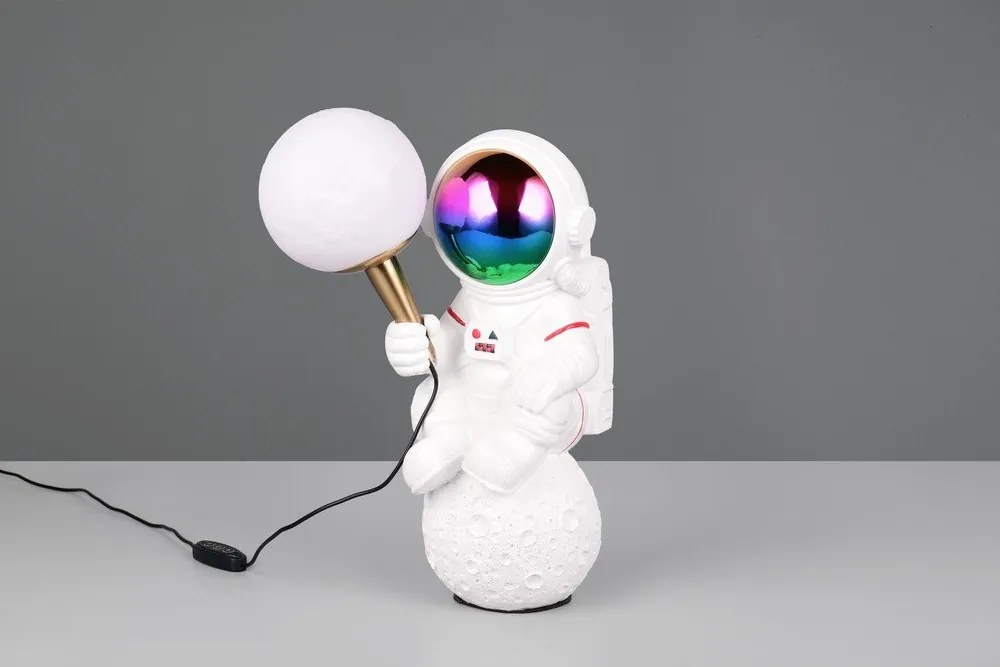 Fehér gyerek kislámpa Strong – Reality