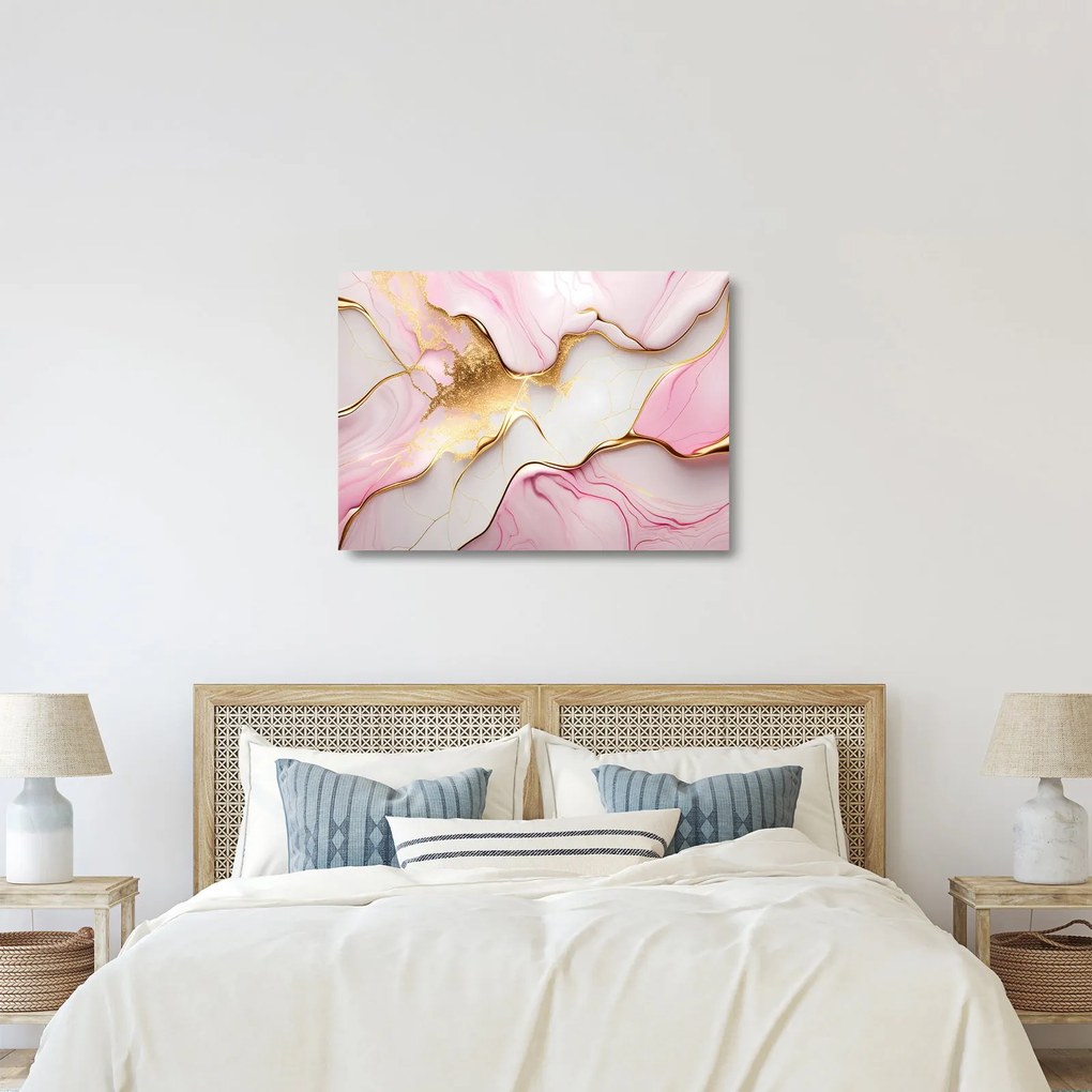 Üveg kép - Márvány design (70x50 cm)