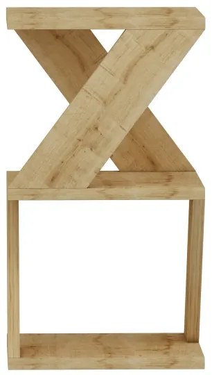 Kisasztal ALBENI 50x30 cm barna