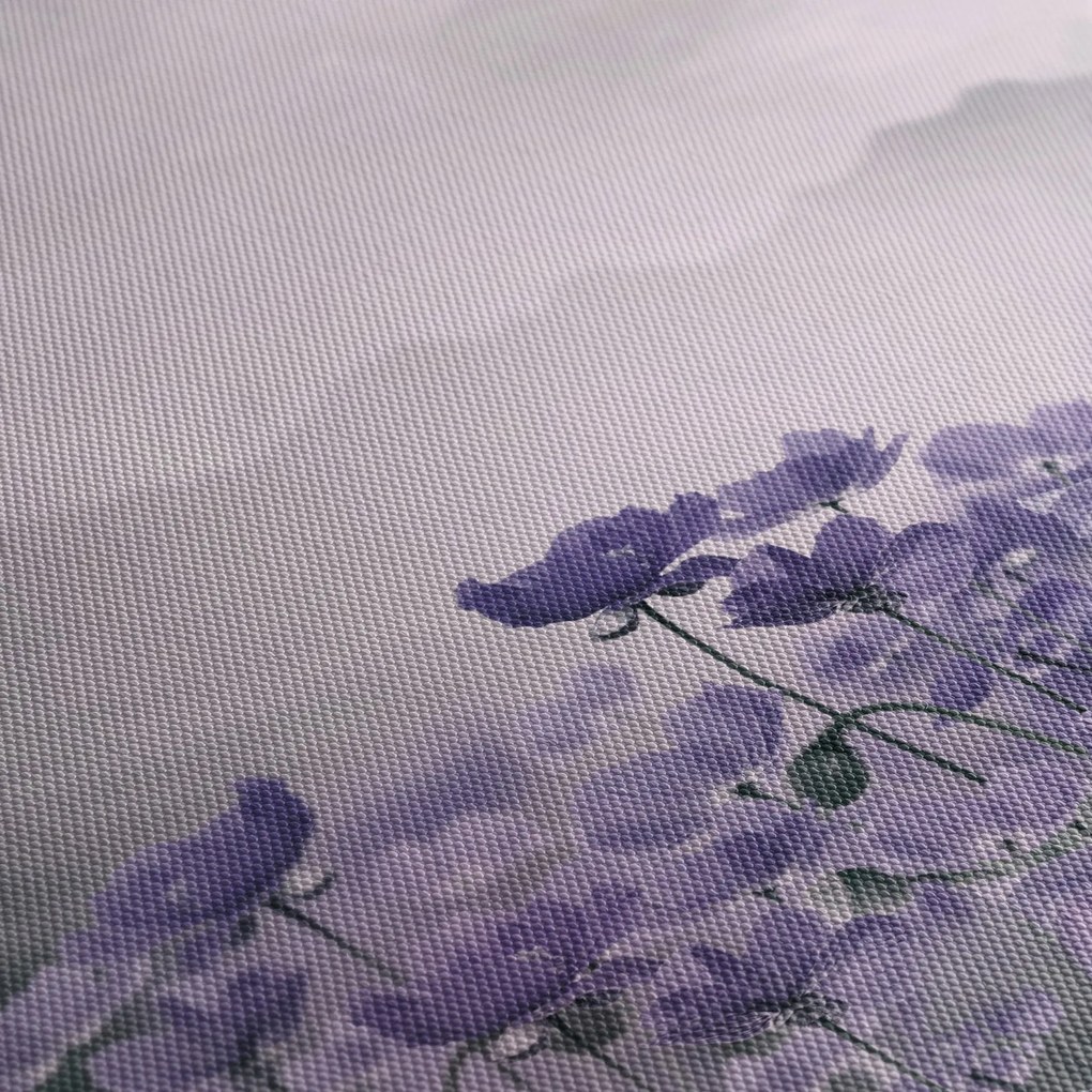 Kép - Lila virágok a hegyekben (90x60 cm)