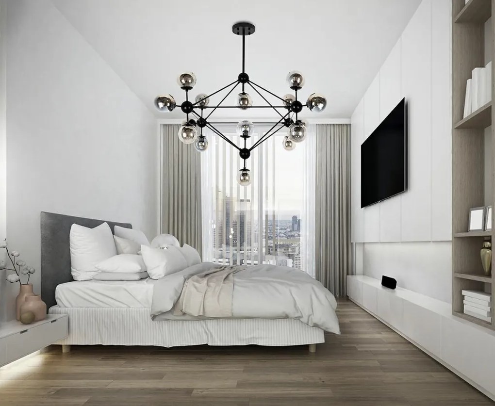 King Home MOOSEE ASTRIFERO MSE010100179 Függőlámpa 15x40W/E27 IP20