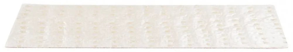 15 db világosbarna négyszögletes öntapadó lépcsőszőnyeg 76x20cm