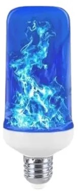 LED izzó HYO-2, 5W - lángokat imitáló - blue
