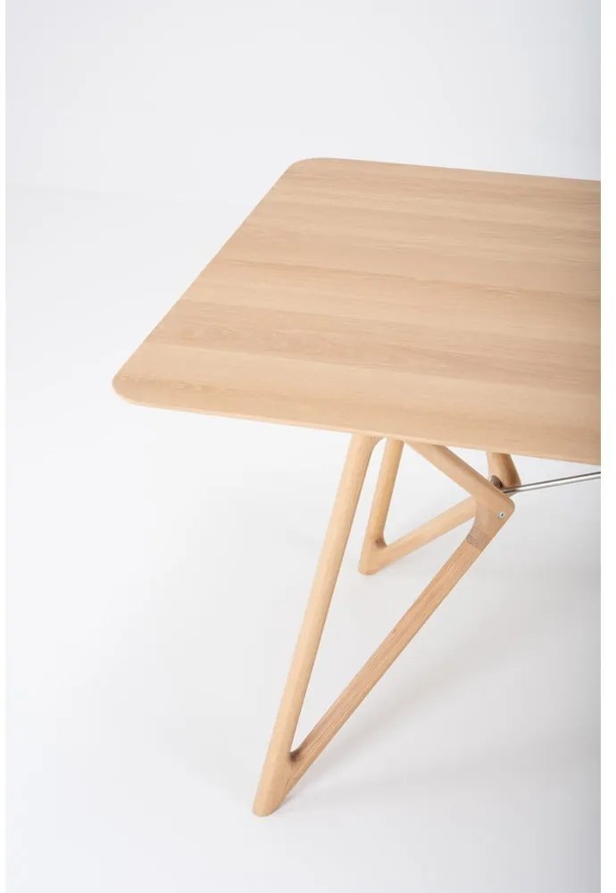 Étkezőasztal tölgyfa asztallappal 240x90 cm Tink - Gazzda