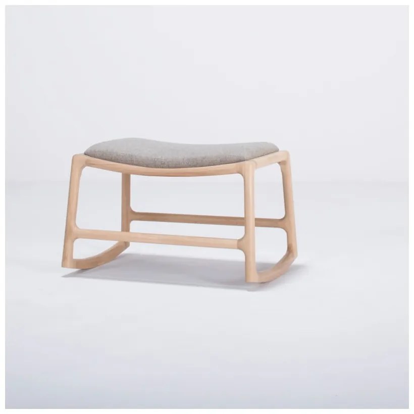 Dedo tölgyfa zsámoly kékesszürke szövet ülőrésszel - Gazzda