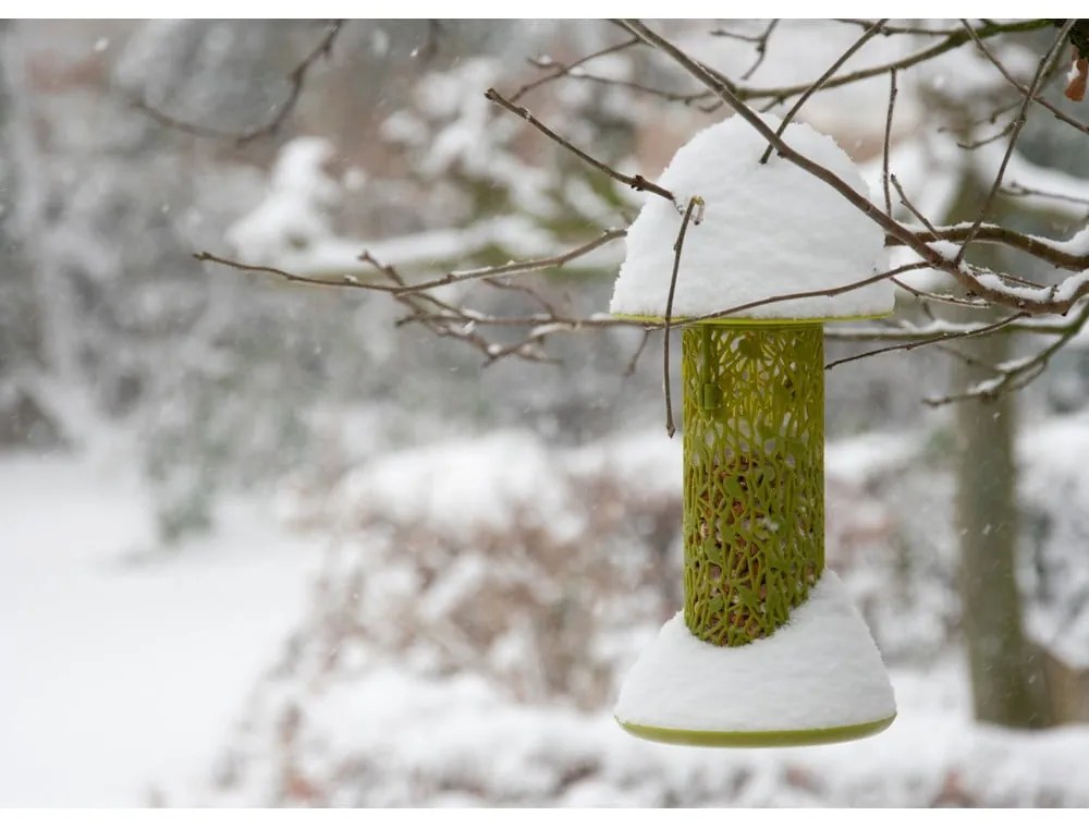 Chiff Chaff sárgászöld függő diótartó madáretető - Esschert Design