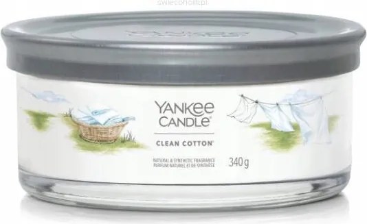 Clean Cotton Yankee Candle tumbler 5 kanóc
