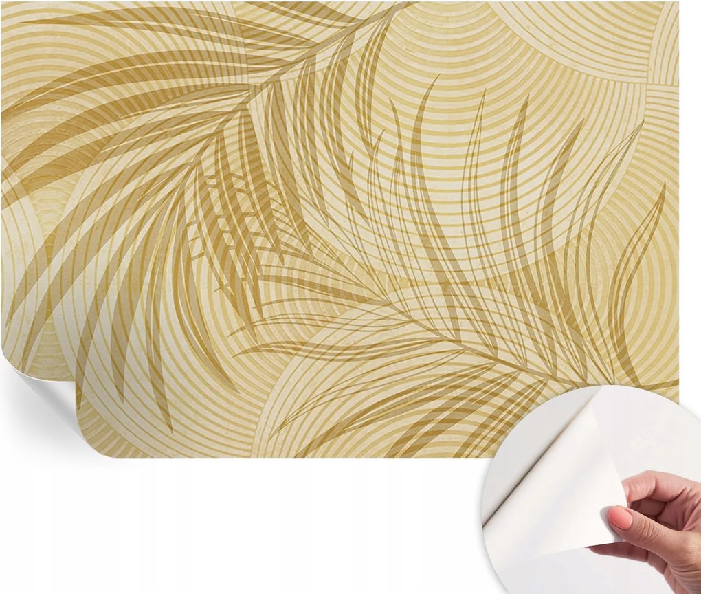 Dekoratív öntapadós fotótapéta az irodába Trópusi elegancia 104x70