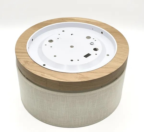 Brilagi - LED Mennyezeti lámpa BELLADONNA 1xE27/15W/230V átm. 30 cm krémes/tölgy